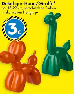 TEDi Dekofigur-Hund/Giraffe Angebot