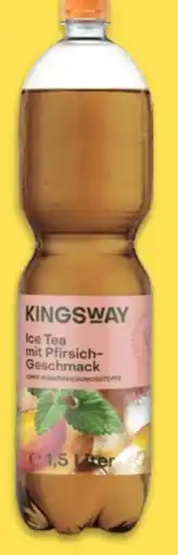 NETTO Kingsway Eistee mit Pfirsch-Geschmack Angebot