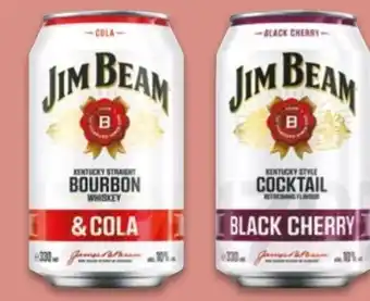 NETTO Jim Beam Kentuckey Straight Bourbon Whiskey & Cola Angebot