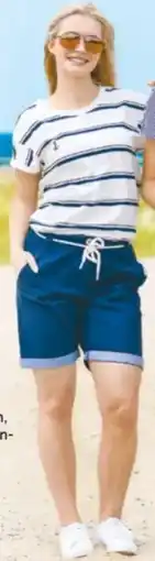NETTO Leitfeuer Damen Shorts mit Kordel Angebot