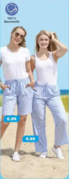 NETTO Damen Baumwoll-Shorts Angebot