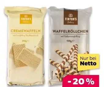 NETTO Finton's Cremewaffeln Angebot