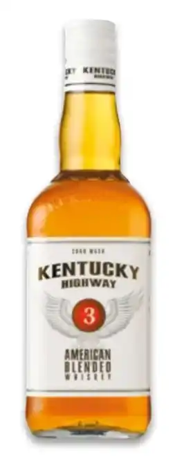 NETTO Kentucky Highway American Blended Whiskey 3 Years Angebot