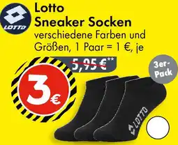 TEDi Lotto Sneaker Socken Angebot