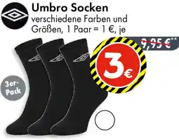 TEDi Umbro Socken Angebot