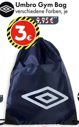 TEDi Umbro Gym Bag Angebot