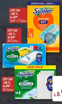 Aldi Süd Swiffer Wet Refills Angebot