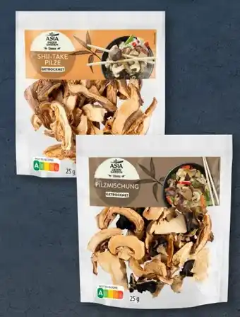 Aldi Süd Asia Green Garden Getrocknete Pilze Angebot