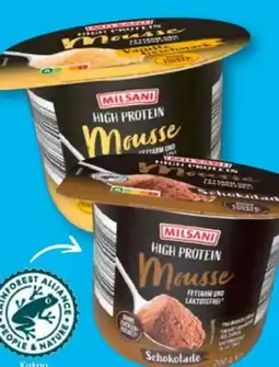 Aldi Süd Milsani High-Protein-Mousse Angebot