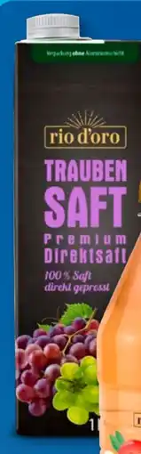 Aldi Süd rio d'oro Traubendirektsaft Angebot