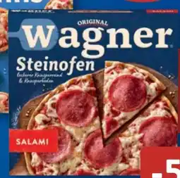 Aldi Süd Original Wagner Steinofen-Pizza Salami Angebot