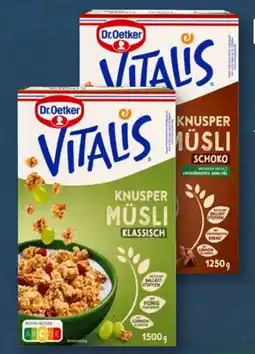 Aldi Süd Dr. Oetker Vitalis Müsli Angebot