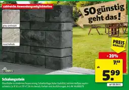 Hagebau Mr. GARDENER Schalungsstein Angebot