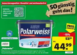 Hagebau SCHÖNER WOHNEN ,,Polarweiss" Angebot
