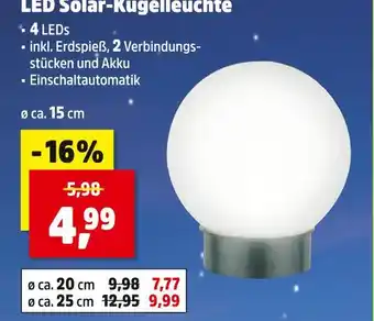 Thomas Philipps Led solar-kugelleuchte Angebot