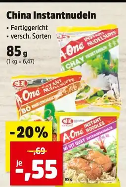 Thomas Philipps A-one instantnudeln Angebot