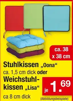 Zimmermann Stuhlkissen oona Angebot