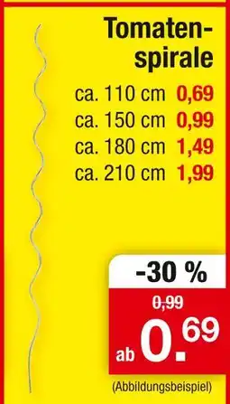 Zimmermann Tomatenspirale Angebot