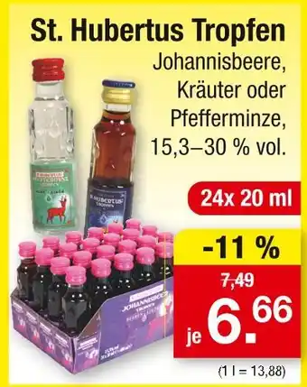 Zimmermann St. hubertus tropfen Angebot