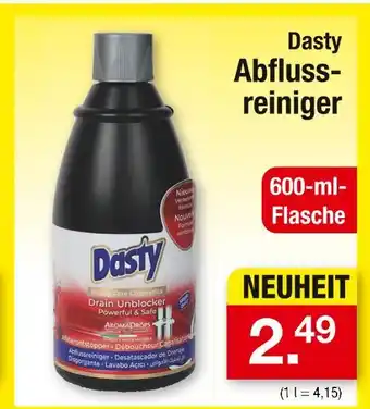 Zimmermann Dasty abflussreiniger Angebot