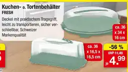 Zimmermann Fresh kuchen- o. tortenbehälter Angebot