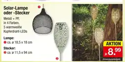 Zimmermann Solar-lampe Angebot