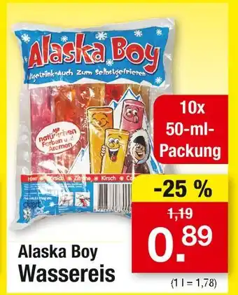 Zimmermann Alaska boy wassereis Angebot