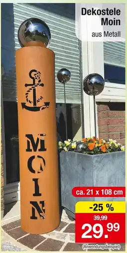 Zimmermann Dekostele moin Angebot