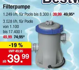 Zimmermann Filterpumpe Angebot