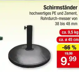 Zimmermann Schirmständer Angebot