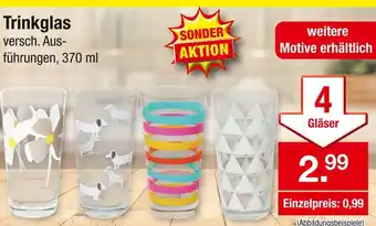 Zimmermann Trinkglas Angebot