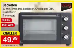 Zimmermann Deski backofen Angebot
