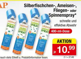 Zimmermann Ardap silberfischchen spray Angebot