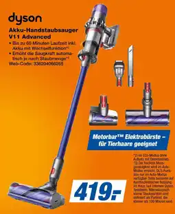 Expert Dyson akku-handstaubsauger v11 advanced Angebot