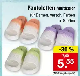Zimmermann Pantoletten multicolor Angebot