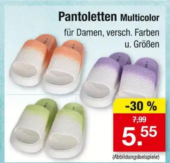 Zimmermann Pantoletten multicolor Angebot