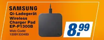 Expert Samsung qi-ladegerät wireless charger pad ep-p1300b Angebot