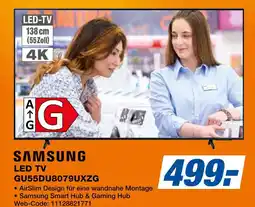 Expert Samsung led tv gu55du8079uxzg Angebot