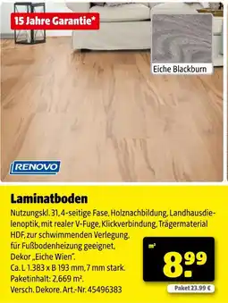 Hagebau Renovo laminatboden Angebot