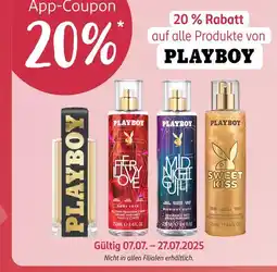 Rossmann Playboy 20% rabatt Angebot