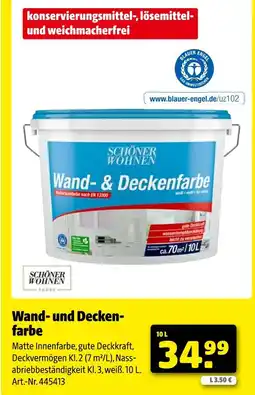 Hagebau Schöner wohnen wand- & deckenfarbe Angebot
