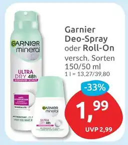 Budni Garnier deo-spray Angebot