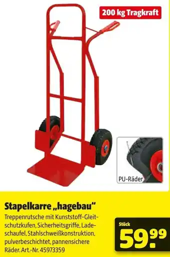 Hagebau Stapelkarre ,,hagebau" Angebot
