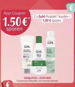 Rossmann Guhl app-coupon 1.50€ Angebot