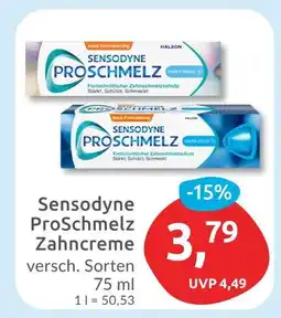 Budni Sensodyne proschmelz zahncreme Angebot