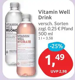Budni Vitamin well drink Angebot