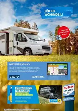 Bosch Car Service Garmin camper 795 eu mt-d, gps Angebot