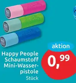 Budni Happy people schaumstoff mini-wasserpistole Angebot