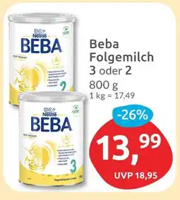 Budni Nestlé beba folgemilch 3 oder 2 Angebot