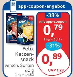 Budni Felix katzensnack Angebot